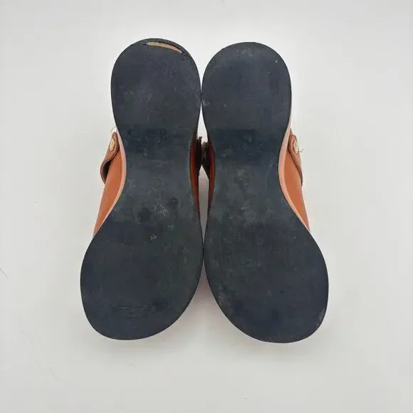 Paloma Wool Odessa Clogs Platform Leather Chunky Clogs Women's 38 Boho Y2K - Picture 9 of 15